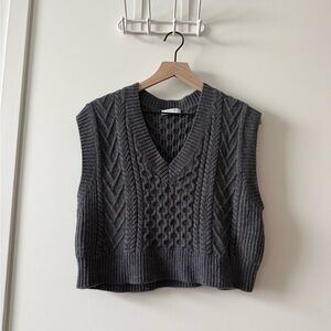 Aritzia Babaton Emporia Wool Sweater Vest